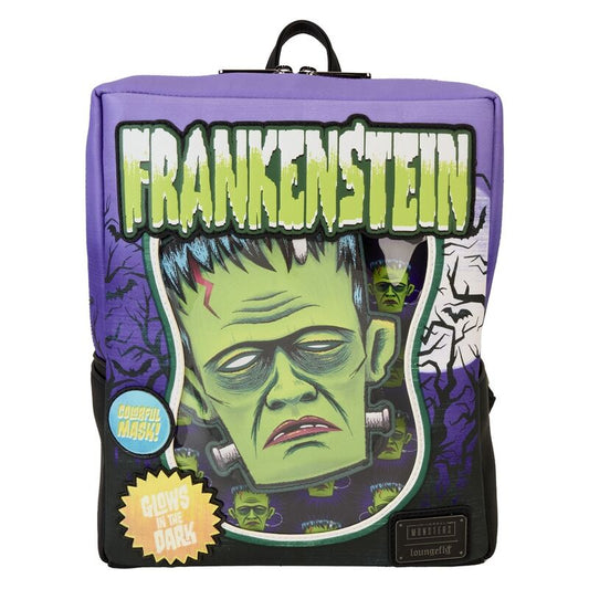 Mochila Frankenstein Neon Mask Universal Monster Loungefly 28cm_1