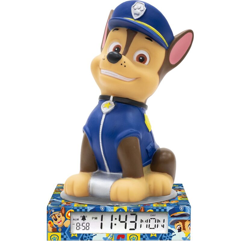 Lampara 3D con despertador Patrulla Canina Paw Patrol_1