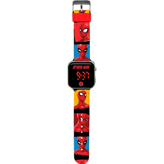 Reloj led Spiderman Marvel_1