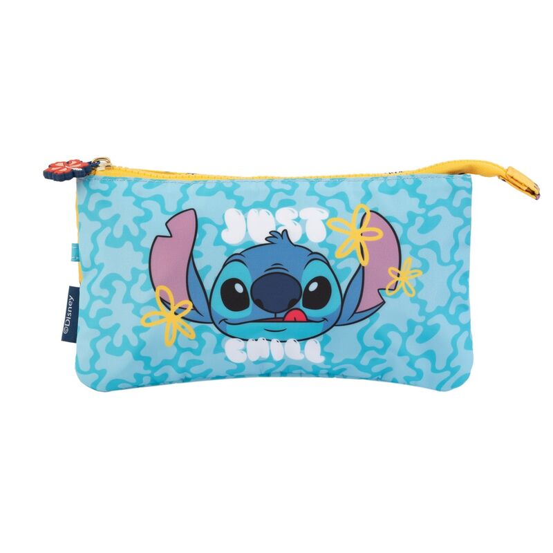 Estuche Stitch Disney triple_1