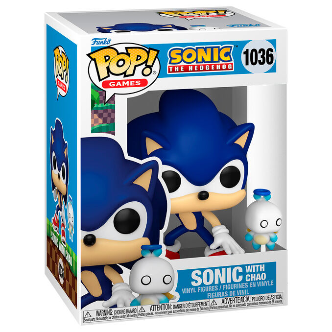 Funko POP figura Sonic The Hedgehog Sonic with Chao_1