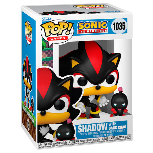 Funko POP figura Sonic The Hedgehog Shadow with Dark Chao_1
