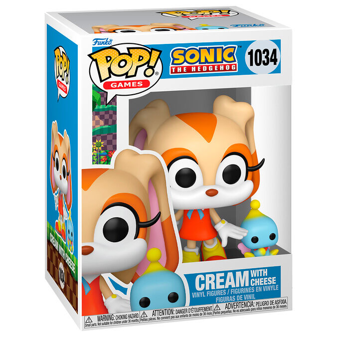 Funko POP figura Sonic The Hedgehog Cream with Cheese_1
