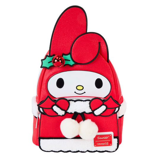 Mochila Winter My Melody Sanrio Loungefly 26cm_1
