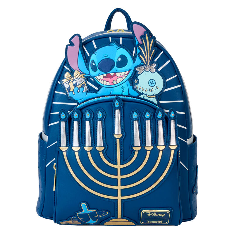 Mochila Menorah Stitch Disney Loungefly_1