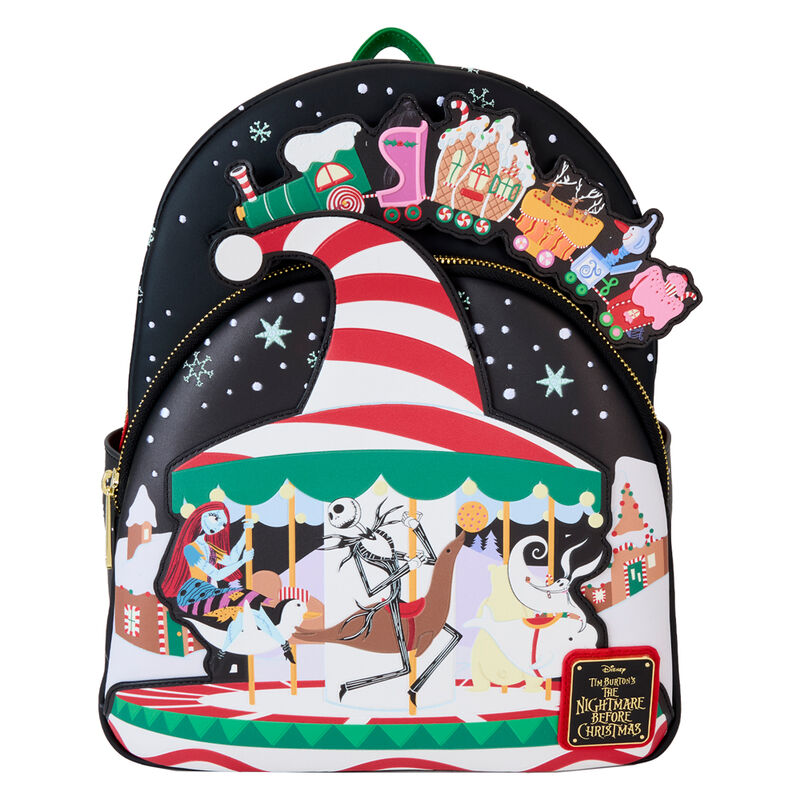 Mochila Journey to Christmas Town Pesadilla Antes de Navidad Disney Loungefly_1