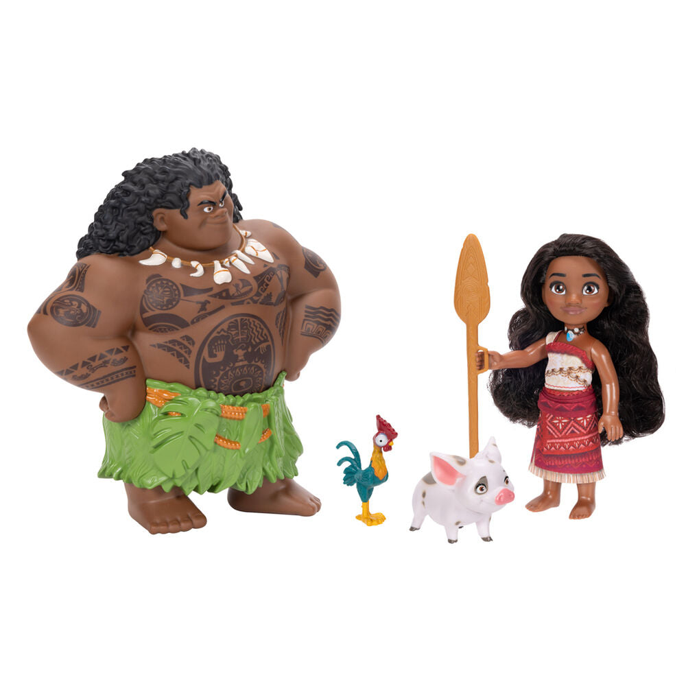 Set Muñeca Vaiana & Maui Vaiana Moana 2 Disney 15cm_1