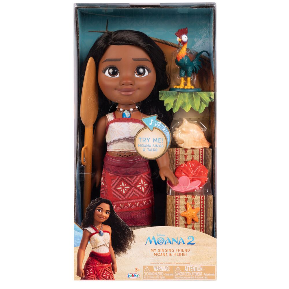 Muñeca Vaiana Moana 2 Disney 38cm sonido_1