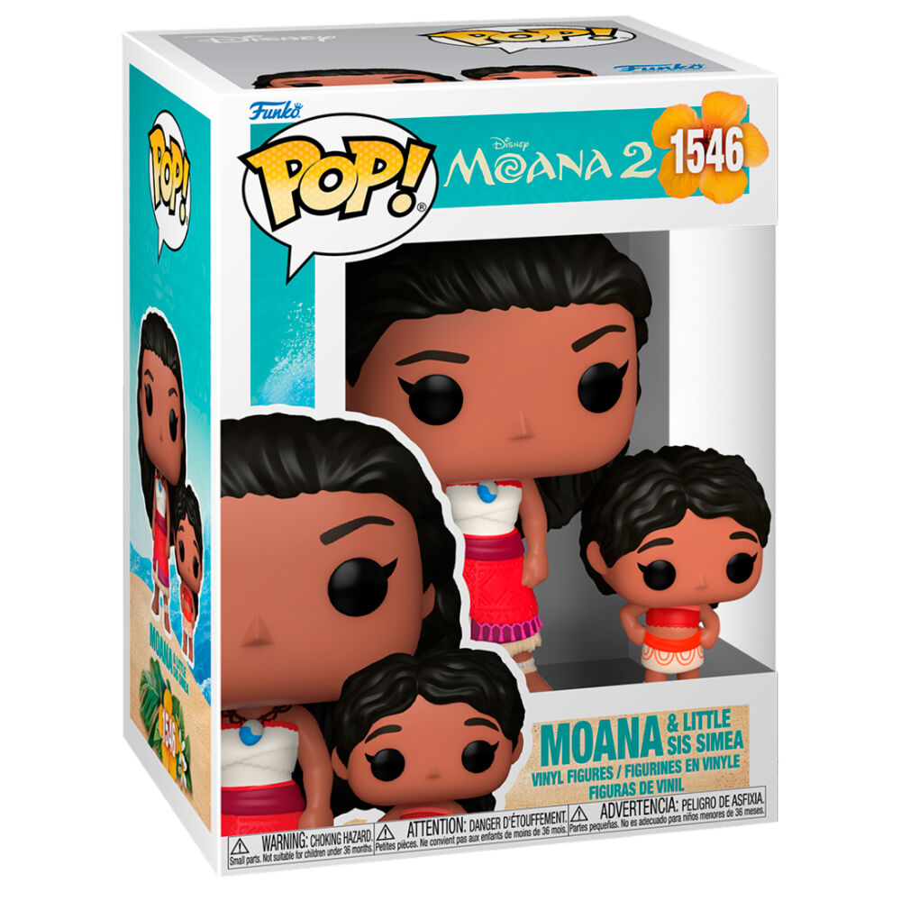 Funko POP figura Disney Vaiana Moana 2 Moana & Simea_1