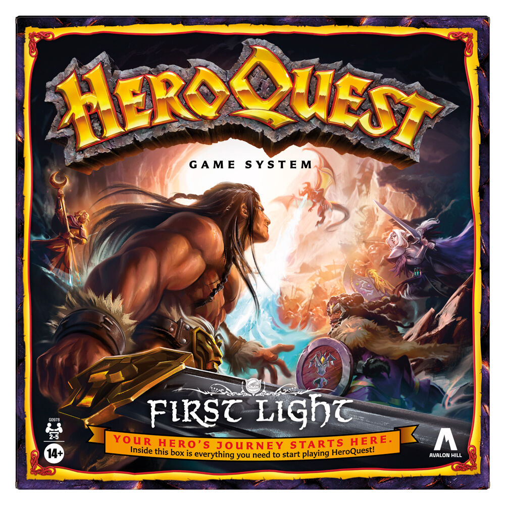 Juego mesa First Light Hero Quest español_1