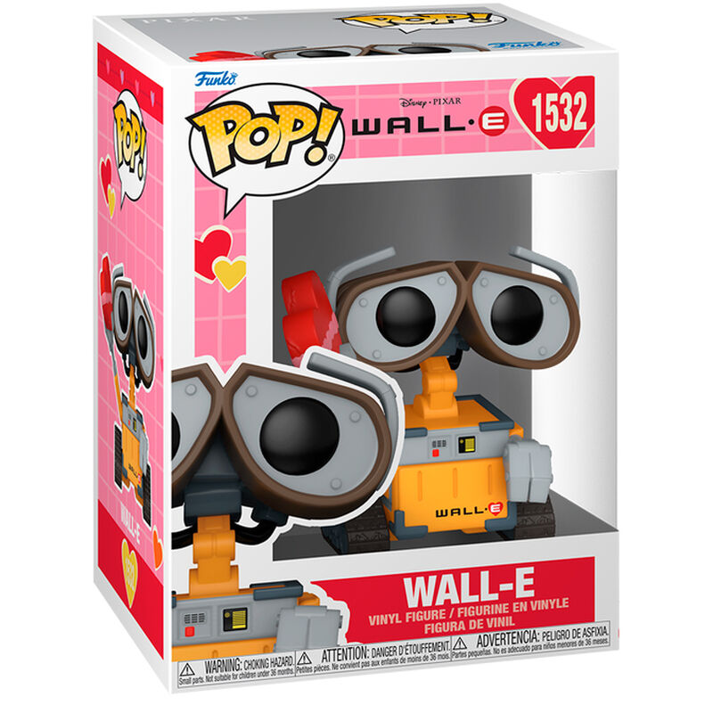 Funko POP figura Disney Pixar Wall-E - Wall-E Valentine_1