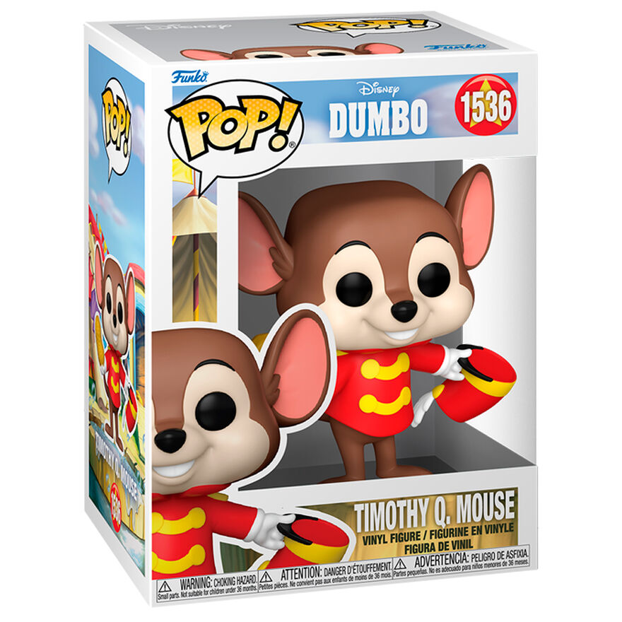 Funko POP figura Disney Dumbo Timothy Q Mouse_1
