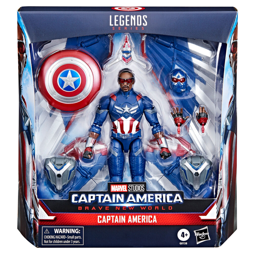 Figura Capitan America Brave New World Capitan America Marvel 15cm_1