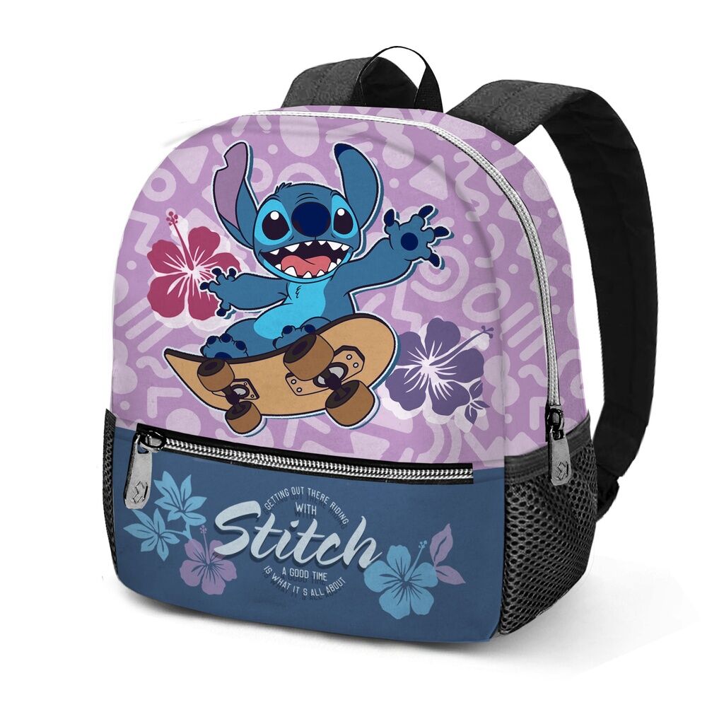 Mochila Skate Stitch Disney 33cm_1