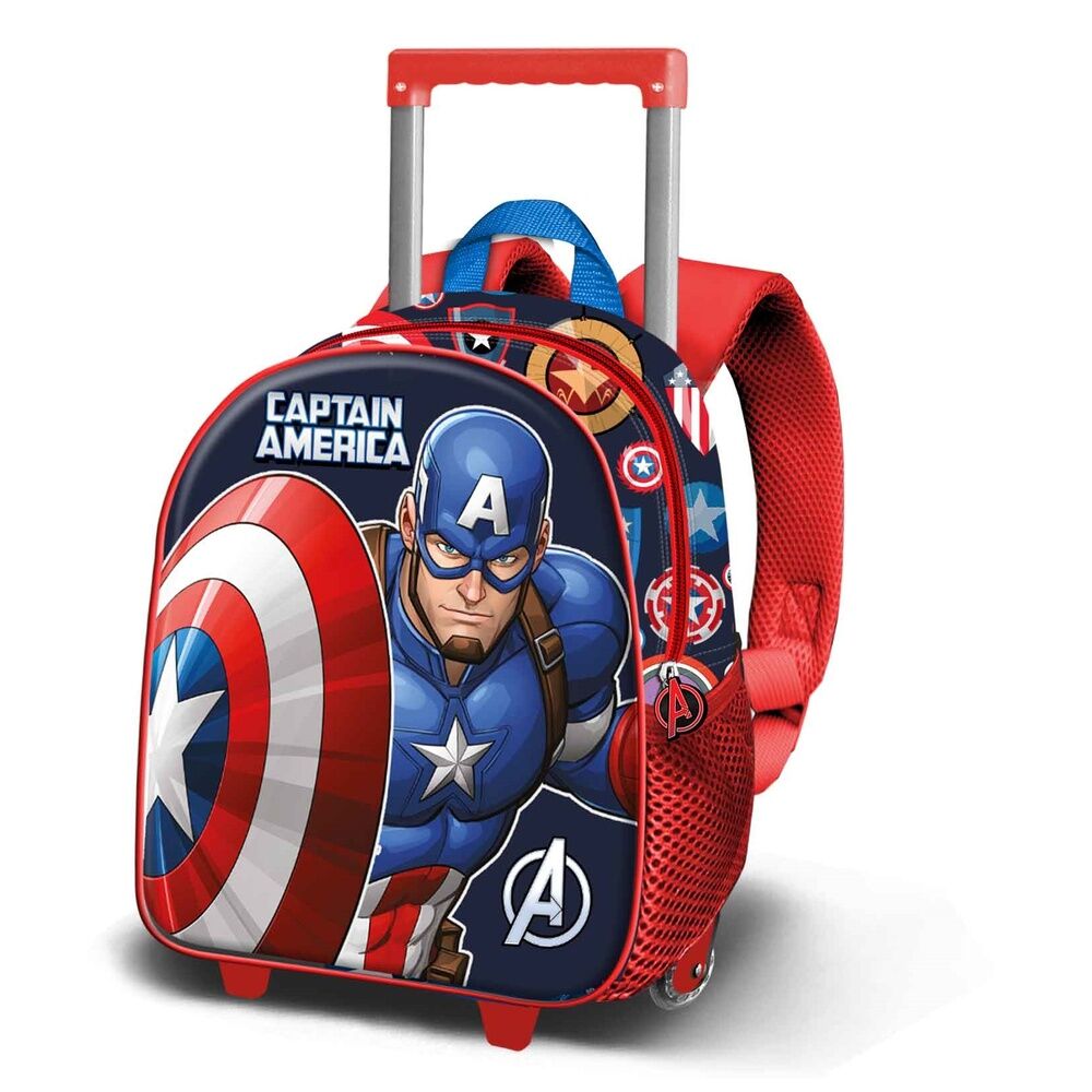 Trolley 3D Patriot Capitan America Marvel 34cm_1