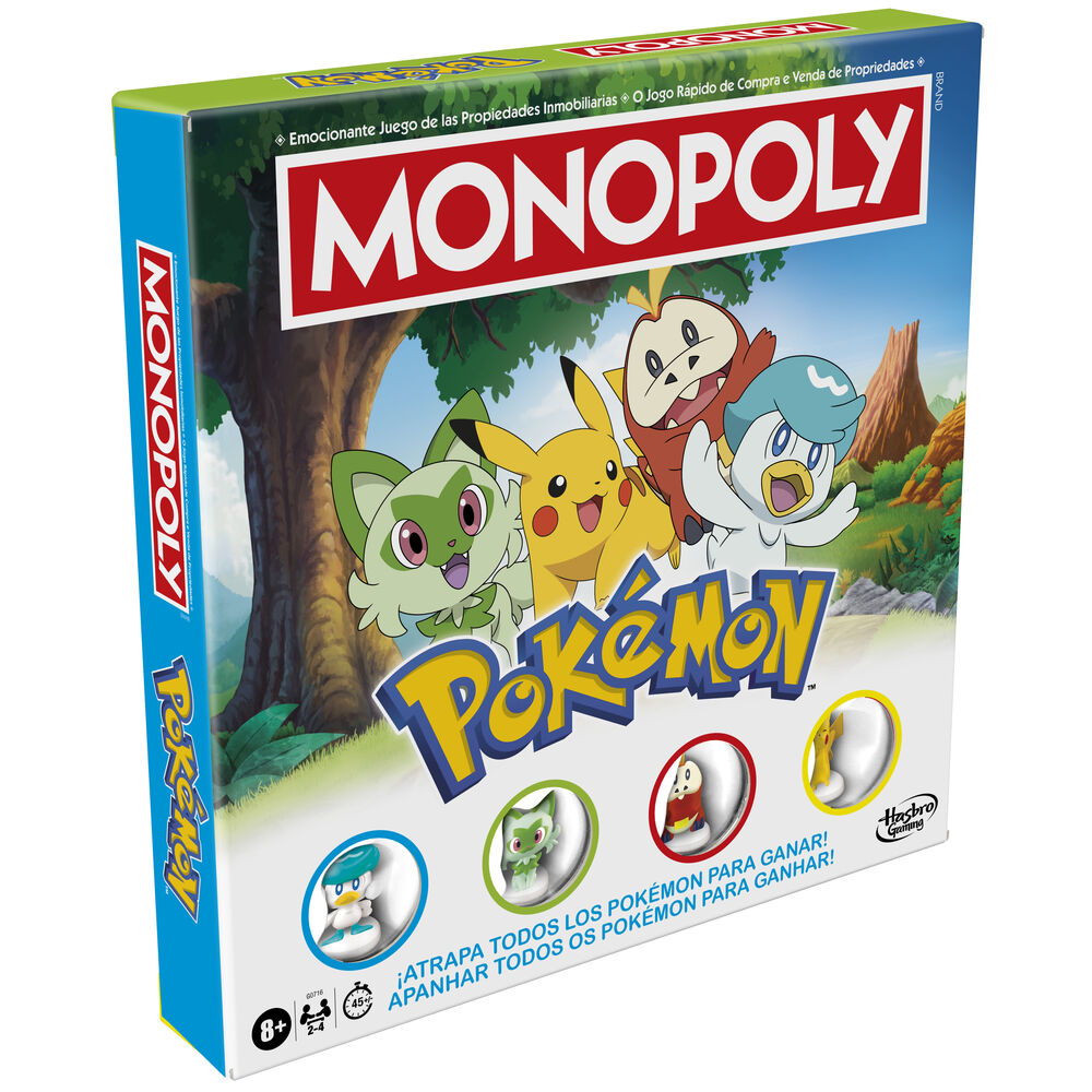 Juego mesa Monopoly Pokemon español_1