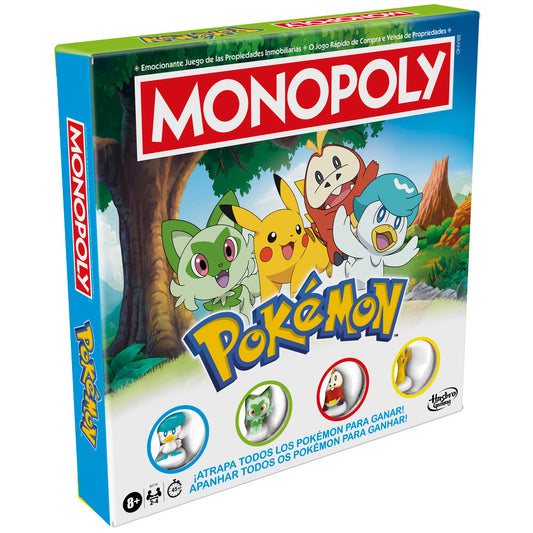 Juego mesa Monopoly Pokemon español_1