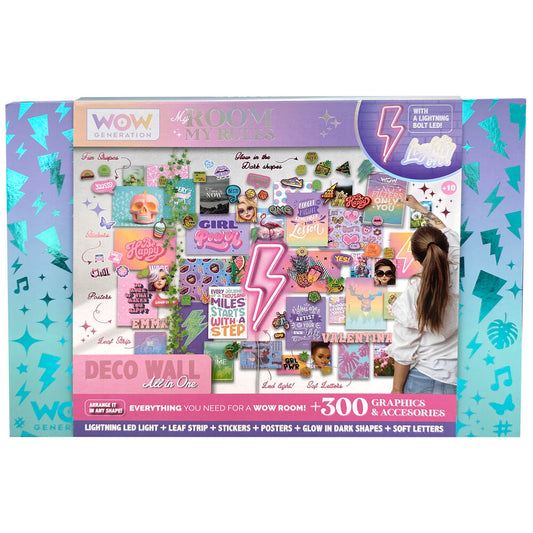 Kit Decoracion luz LED + Graficos y Accesorios Wow Generation_1