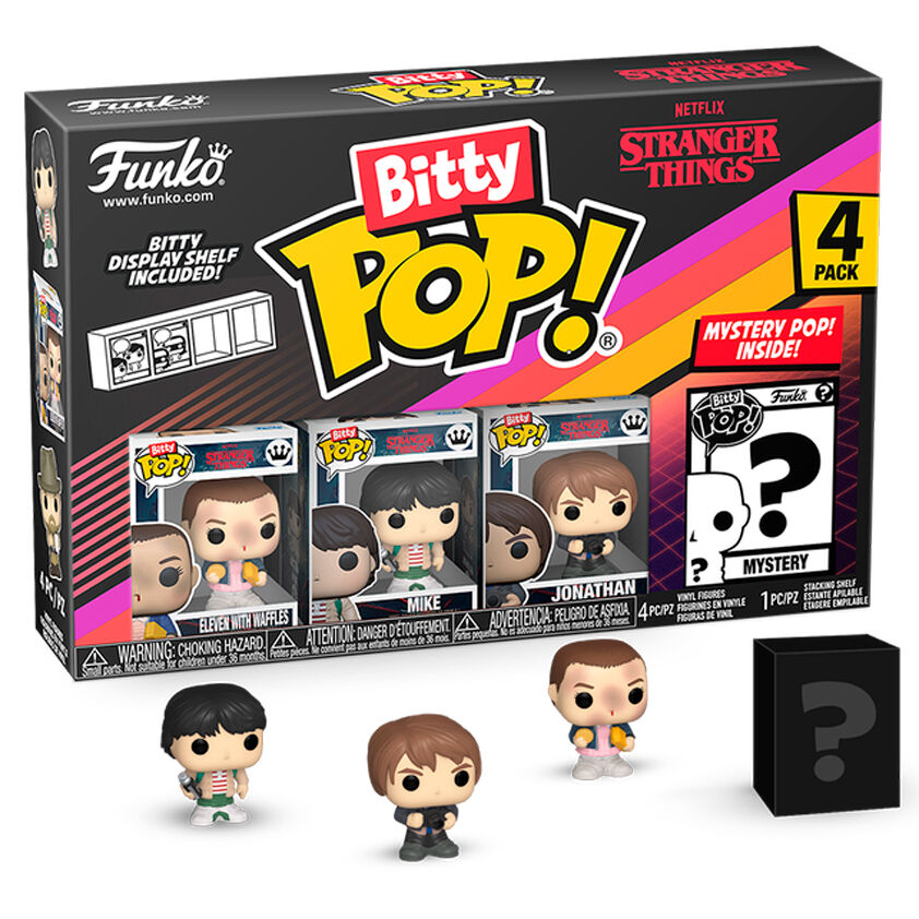 Set 4 figuras Bitty POP Stranger Things Eleven_1