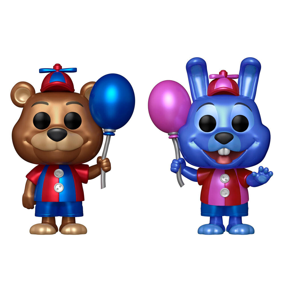 Set 2 figuras POP Five Nights at Freddys Ballon Freddy & Balloon Bonnie Exclusive_1