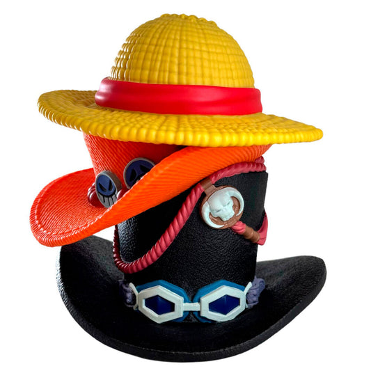 Figura Hucha Pila Sombreros One Piece 16cm_1