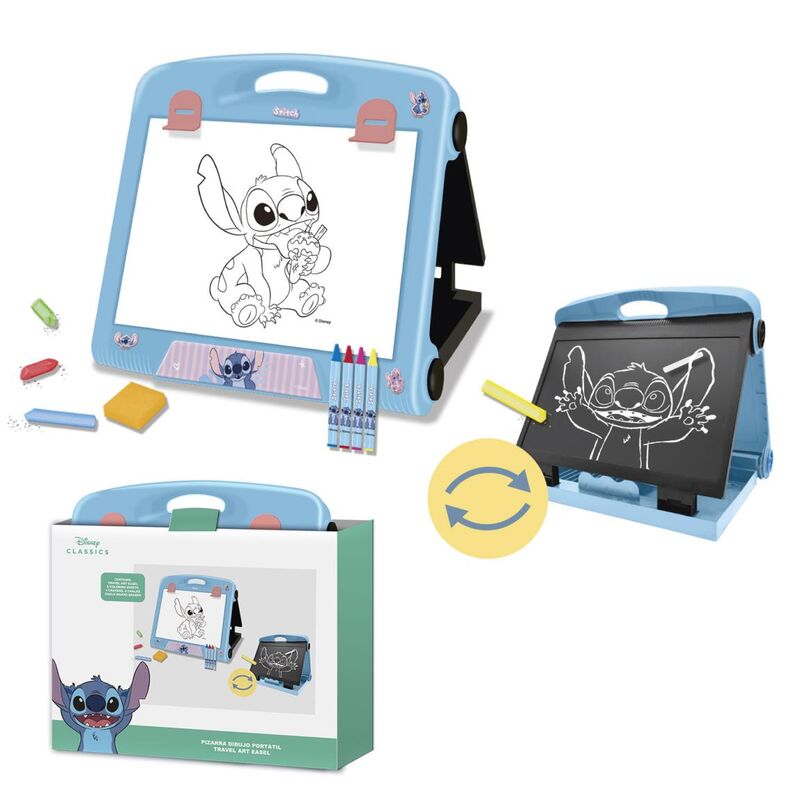 Set papeleria portatil Stitch Disney_1