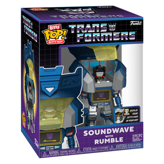 Figura Bitty Bots Transformers Soundwave with Rumble_1