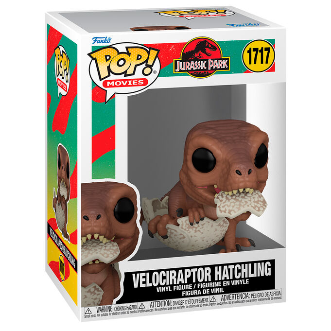 Funko POP figura Jurassic Park Velociraptor Hatchling_1