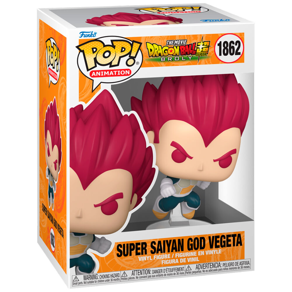Funko POP figura Dragon Ball Super Broly Super Saiyan God Vegeta_1