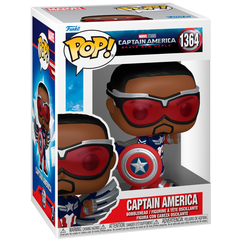 Funko POP figura Marvel Capitan America Brave New World Capitan America_1