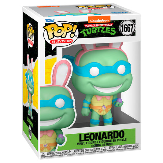 Funko POP figura Tortugas Ninja Leonardo Conejo de Pascua_1