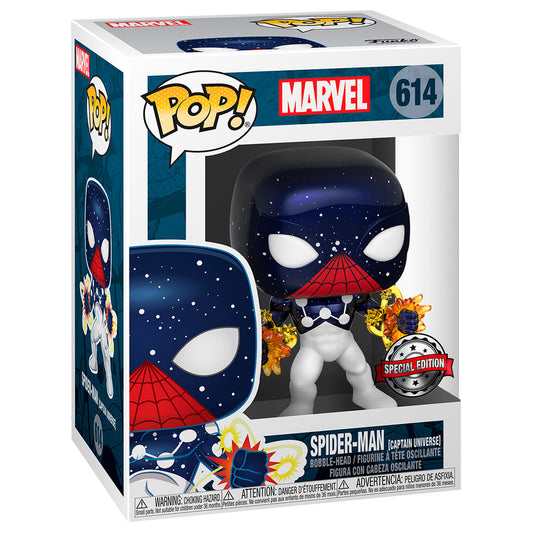 Figura POP Marvel Spider-Man Captain Universe Exclusive_1