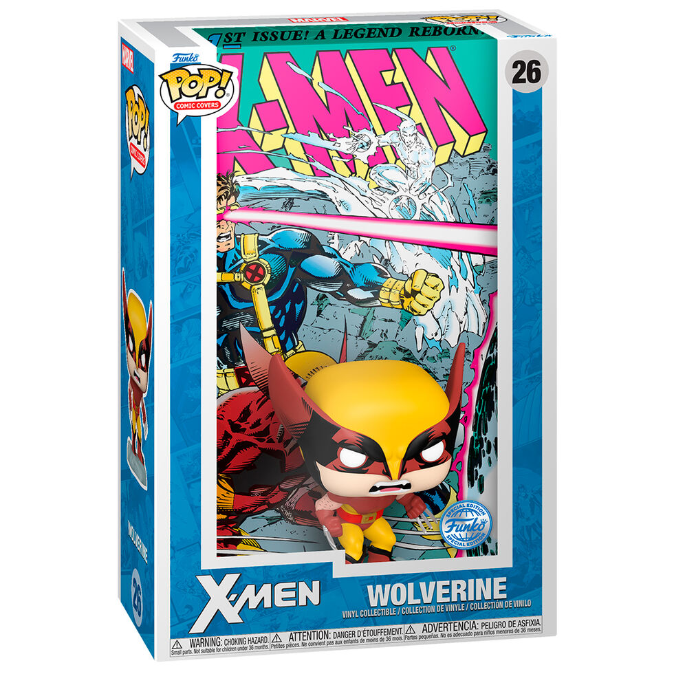 Figura POP Comic Cover Marvel X-Men Wolverine Exclusive_1