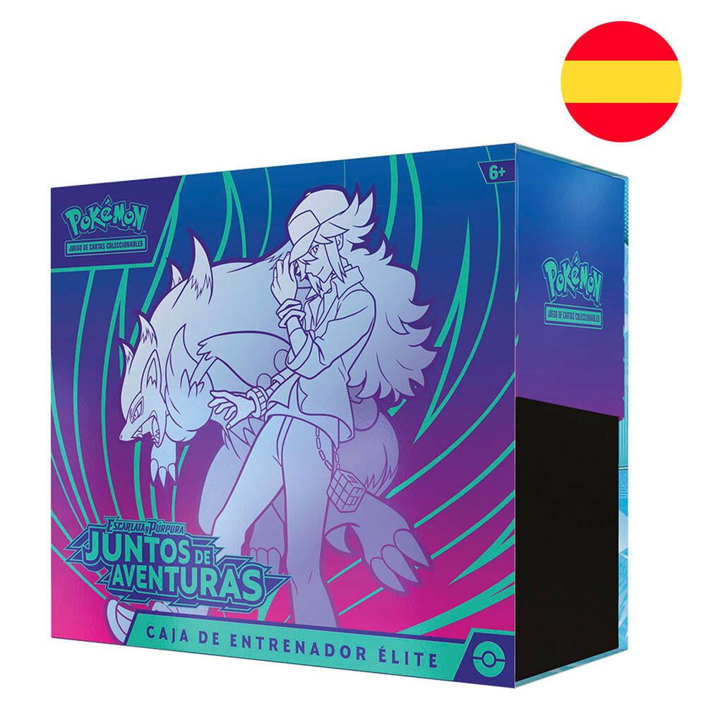 Estuche Entrenador Elite juego cartas coleccionables Juntos de Aventuras Pokemon español_1