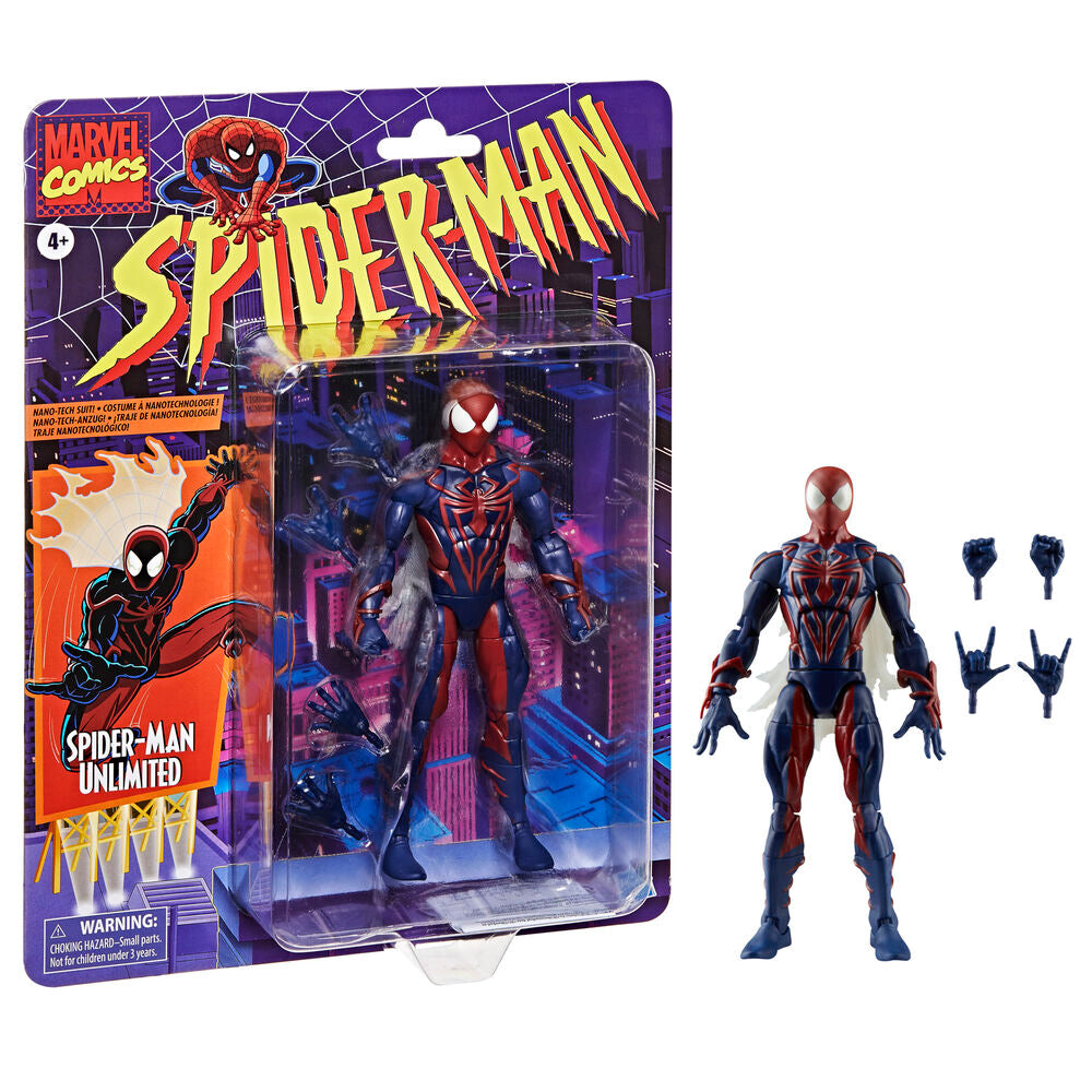 Figura Spider-Man Unlimited Spiderman Marvel Comics 15cm_1
