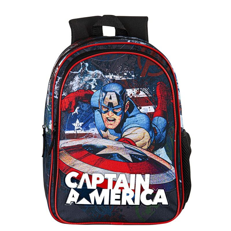 Mochila Capitan America Marvel 39cm_1