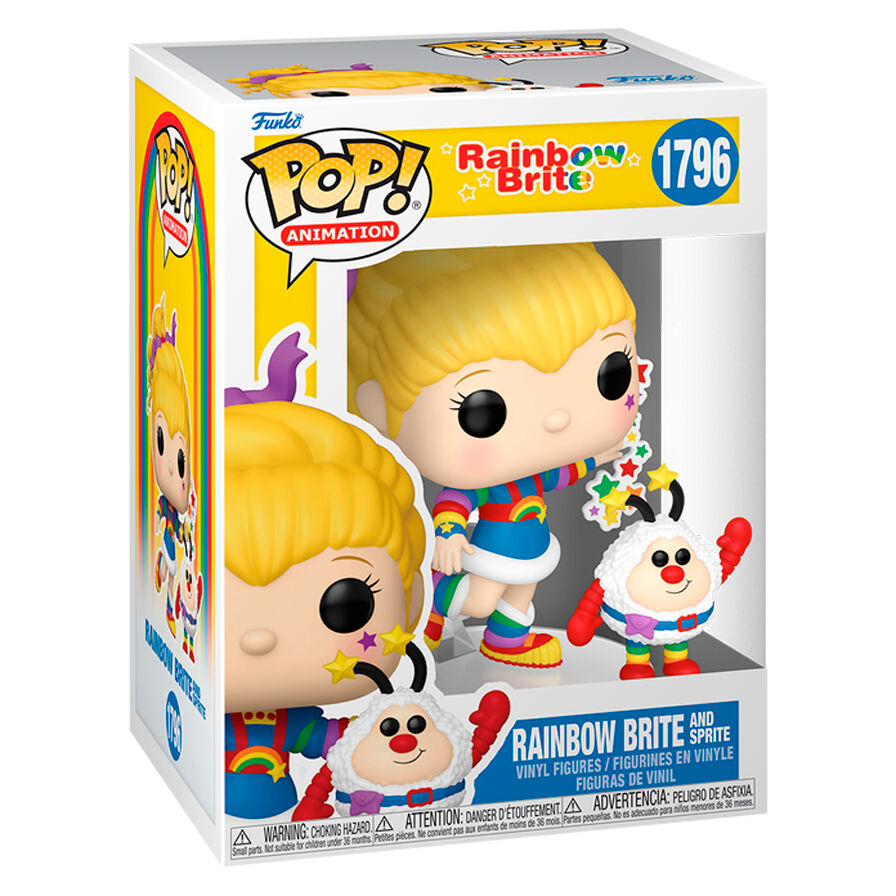 Funko POP figura La tierra del ArcoIris Rainbow Brite and Sprite_1