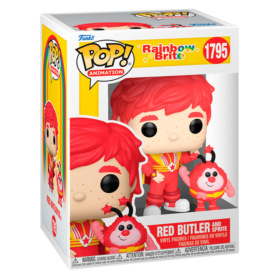 Funko POP figura La tierra del ArcoIris Red Butler and Sprite_1