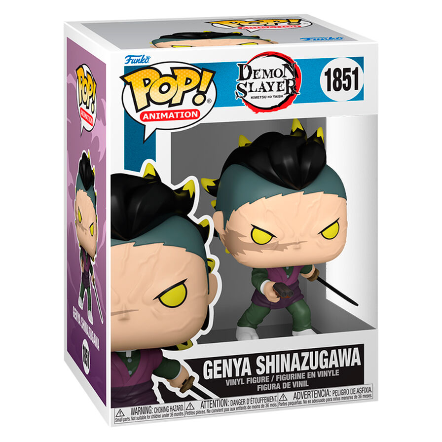 Funko POP figura Demon Slayer Kimetsu no Yaiba Genya Shinazugawa_1