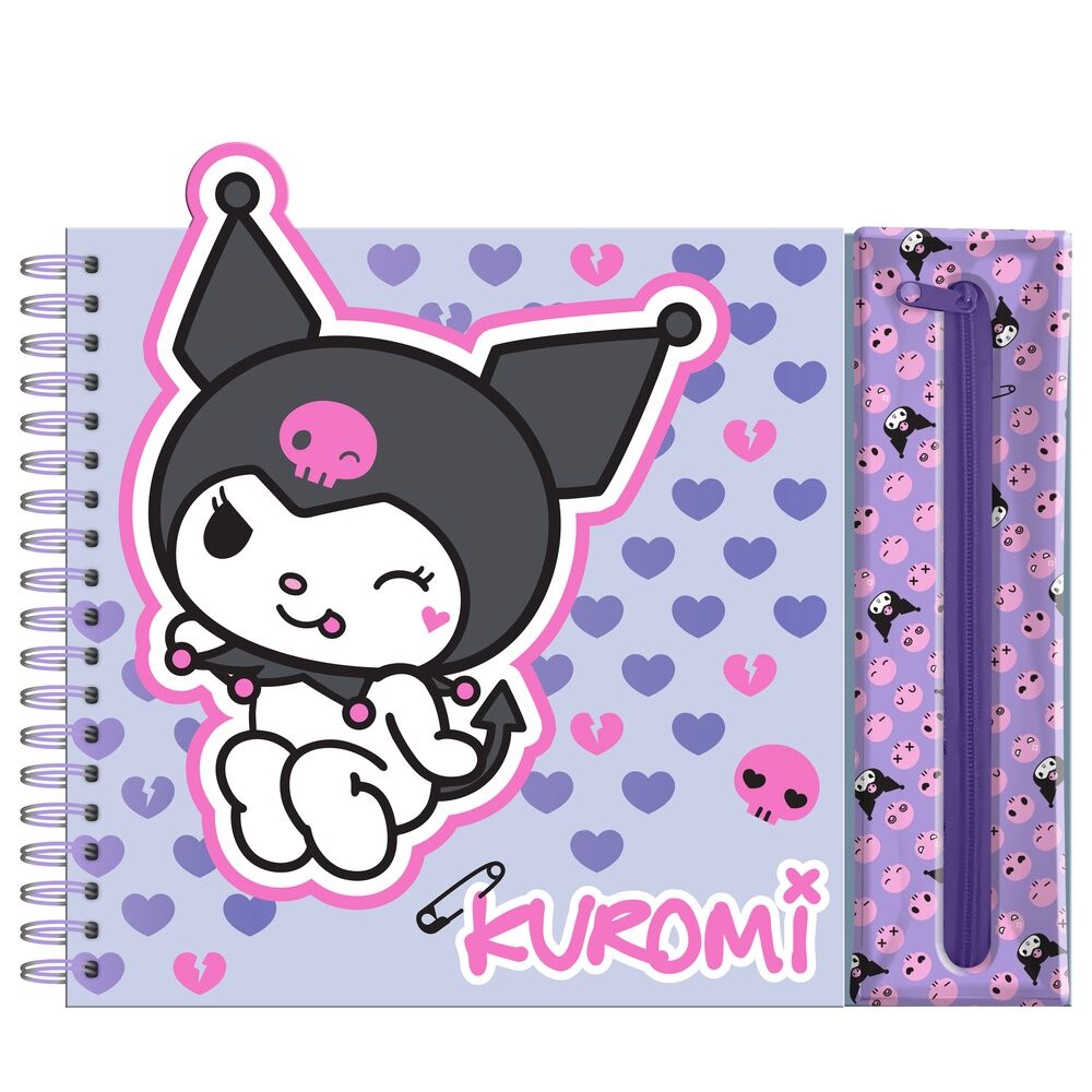 Set colorear Kuromi Hello Kitty_1