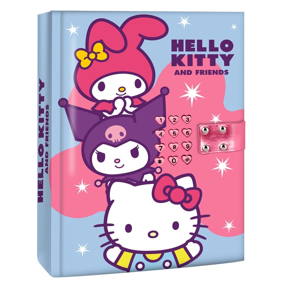 Diario secreto electronico Hello Kitty and Friends sonido_1