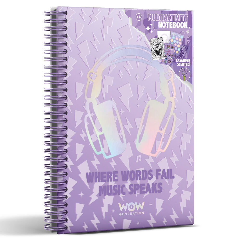 Cuaderno A5 Dj Alana Wow Generation_1