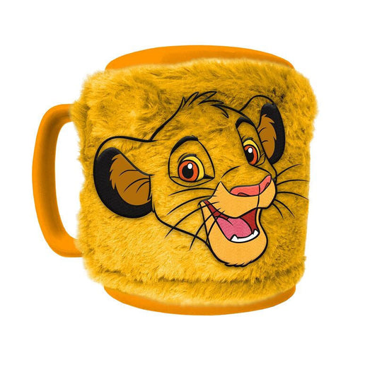 Taza funda de peluche El Rey Leon Disney 440ml_1