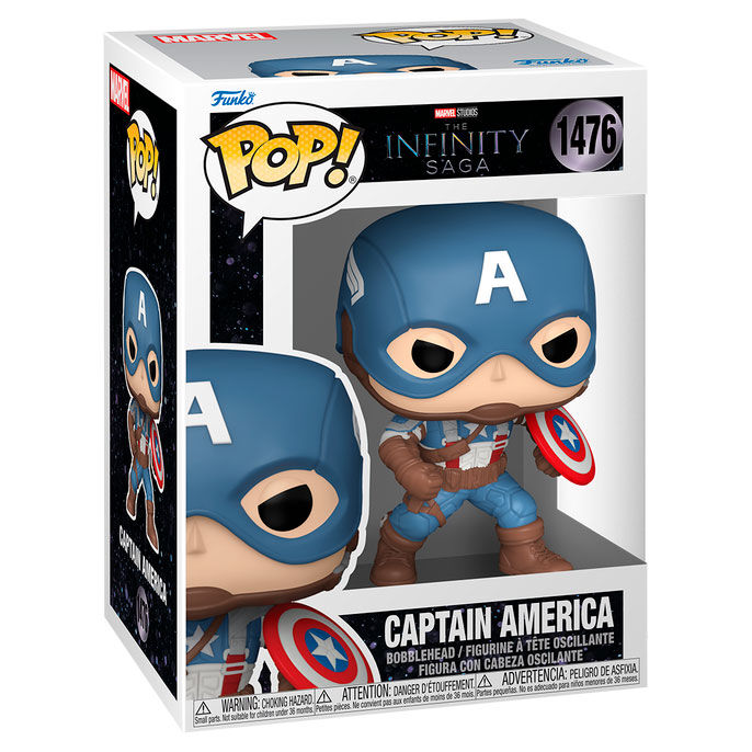 Funko POP figura Marvel Infinity Saga Capitan America_1