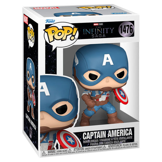 Funko POP figura Marvel Infinity Saga Capitan America_1