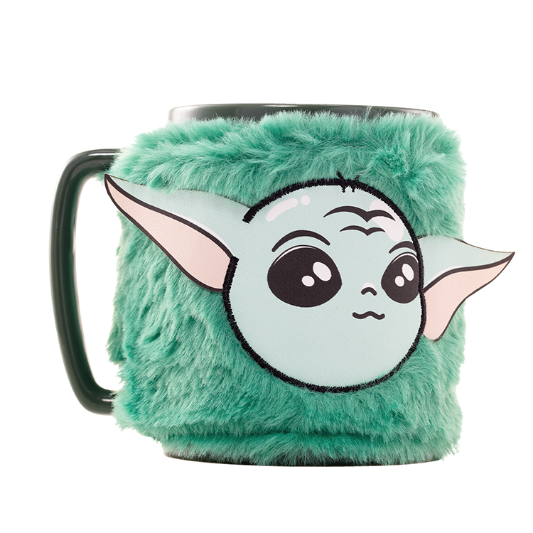 Taza funda de peluche Grogu Mandalorian Star Wars 440ml_1