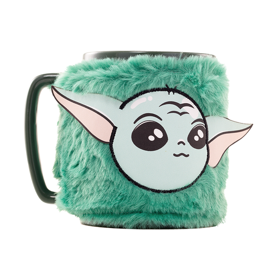 Taza funda de peluche Grogu Mandalorian Star Wars 440ml_1