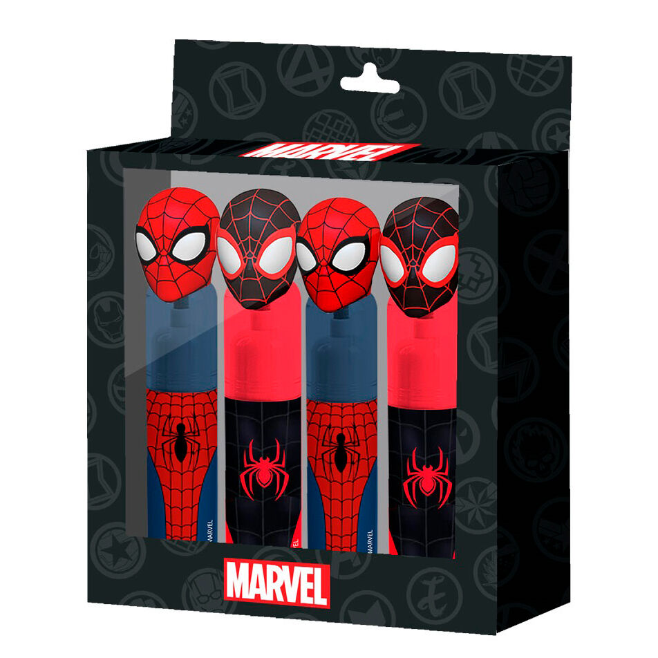 Set 4 subrayadores Spiderman Marvel_1