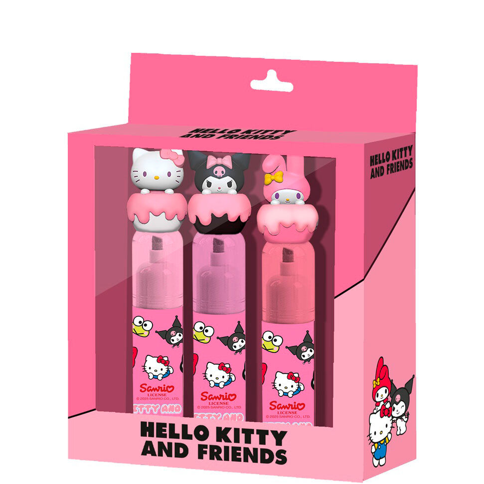 Set 3 subrayadores Hello Kitty_1