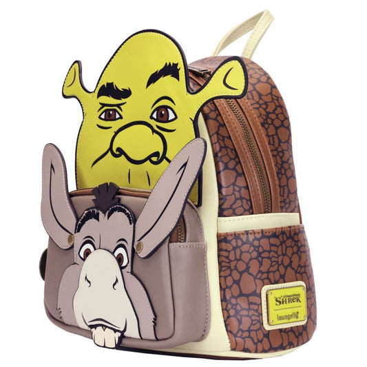 Mochila Shrek & Donkey Shrek Loungefly 31cm_1